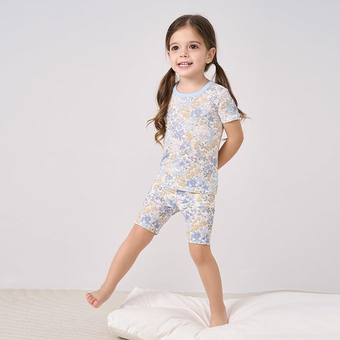 pureborn Baby Toddler Kids Viscose from Bamboo Pajamas Set Pjs 2pcs 18M-8Y - Image 2