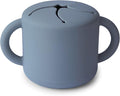 mushie Silicone Snack Cup | Spill Proof Food Container by mushie