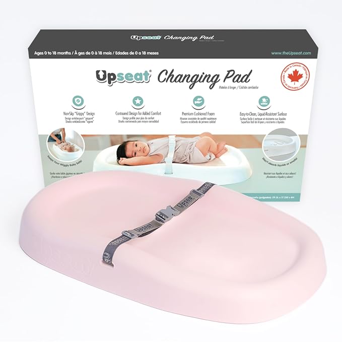 Upseat Baby Changing Pad, Non-Slip Grippy Design, Premium Cushioned Foam by Upseat