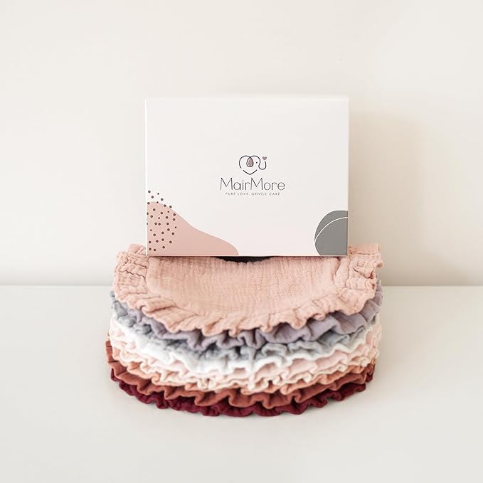 Baby Muslin Bibs Bandana Drool Bibs - Image 7