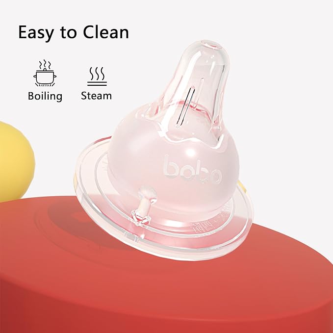 YOHKOH Baby Bottle Nipples for Wide Neck Bottles, 100% Natural Feel Silicone - Image 3