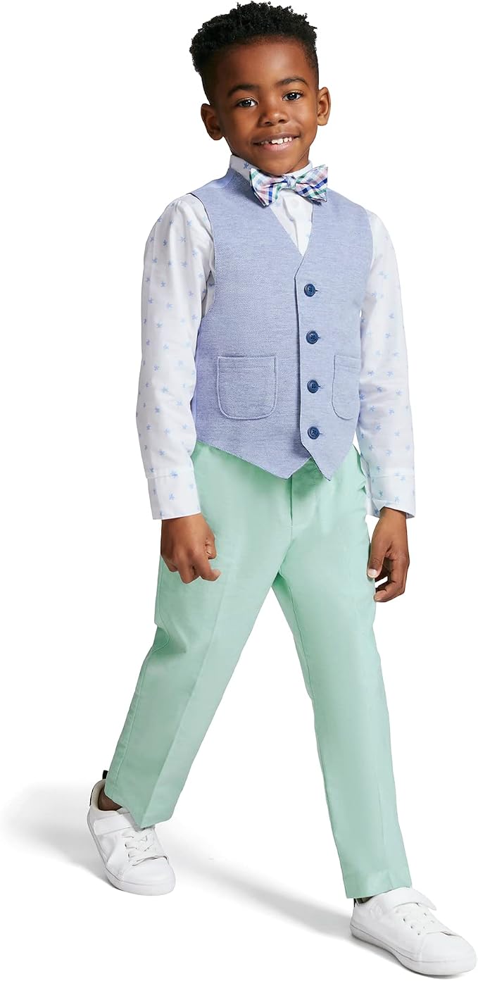 Nautica Boys' 4-Piece Formal Suit Set - Image 3