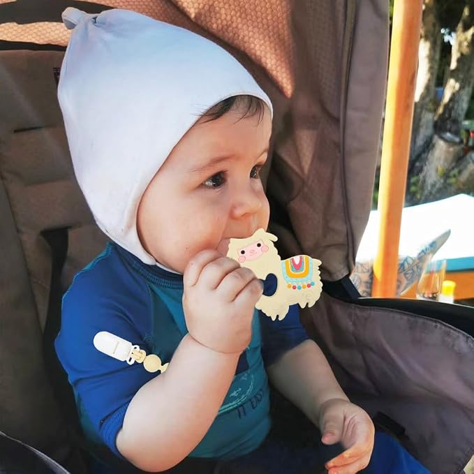 Baby Teething Toys, Food Grade Silicone Teether - Image 5