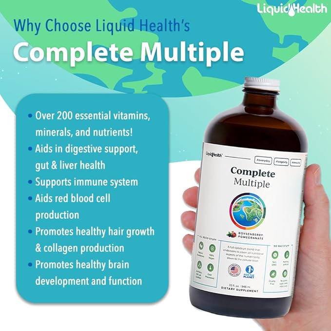 LIQUIDHEALTH Complete Multiple & Prenatal/Postnatal Multiple Liquid Vitamin - Image 3