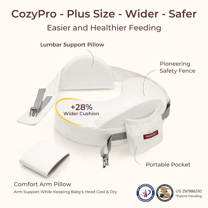 Momcozy CozyPro Nursing Pillow - Image 3