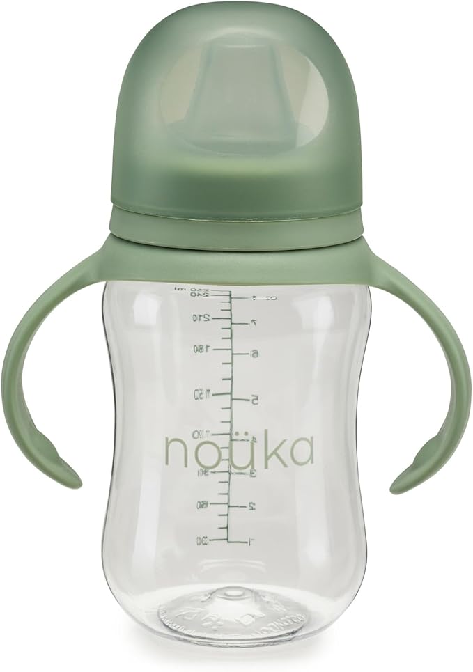 nouka Soft Spout Tritan Sippy Cup | Leak Proof and Easy Grip | Removable - Image 2