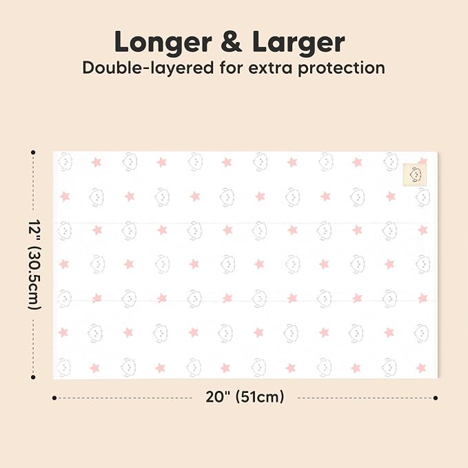 Organic Burp Cloths Baby Boy, Girl - Image 3