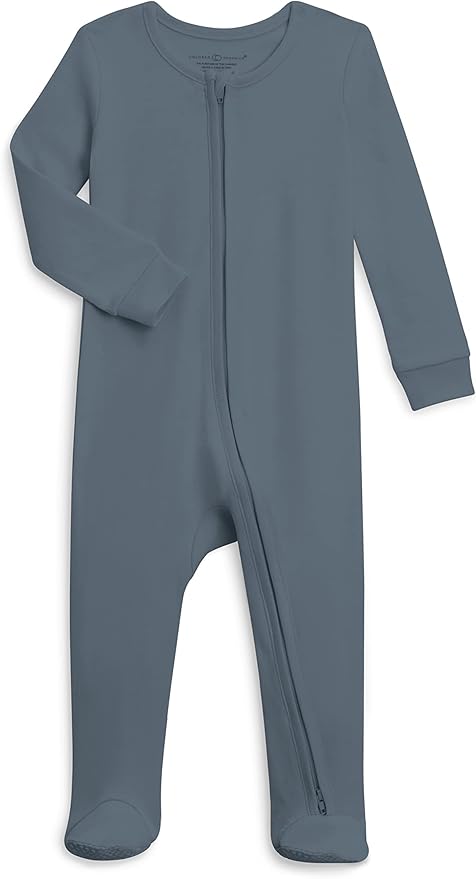 Colored Organics Baby Zip-Up Footed Sleeper by ColoredOrganics
