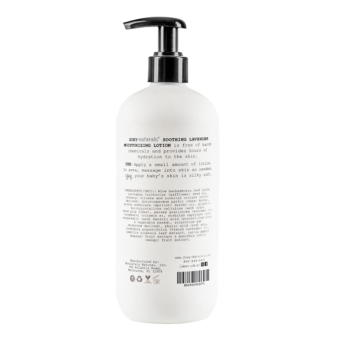 Zoey Naturals Lavender Moisturizing Lotion - Image 6