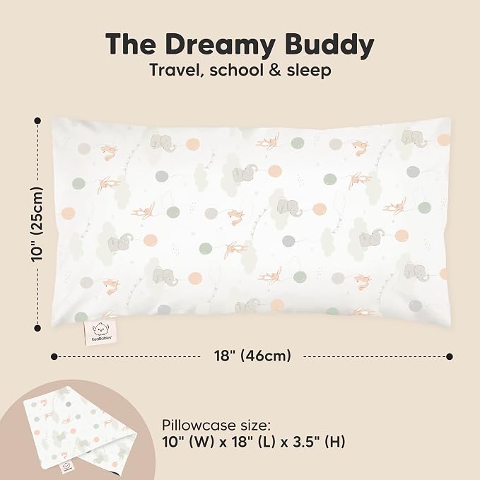 Toddler Pillow with Pillowcase - Image 3