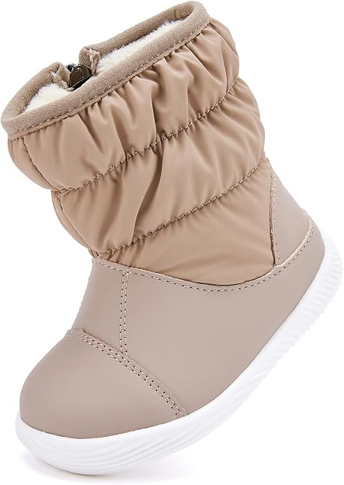BMCiTYBM Baby Boy Girl Snow Boots Waterproof Winter Warm Booties Nonslip - Image 3