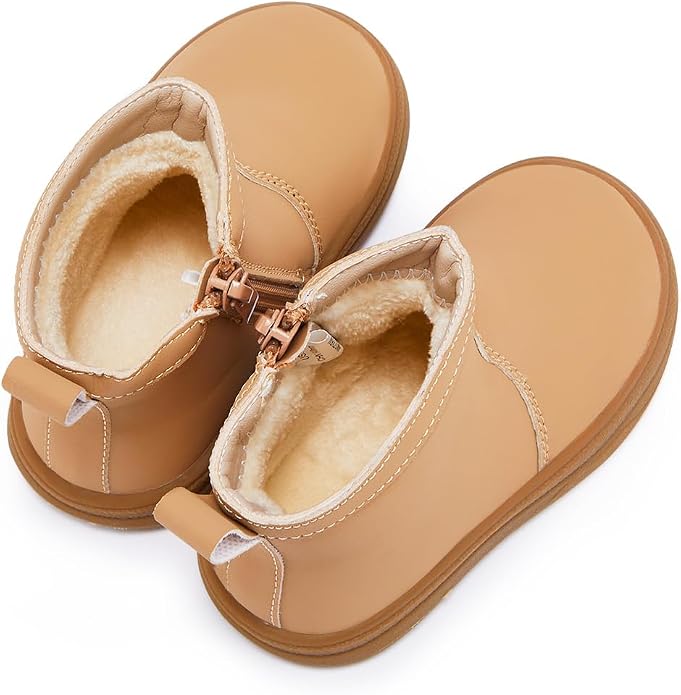 BMCiTYBM Baby Boys Girls Boots Infant Shoes First Walking Booties - Image 5