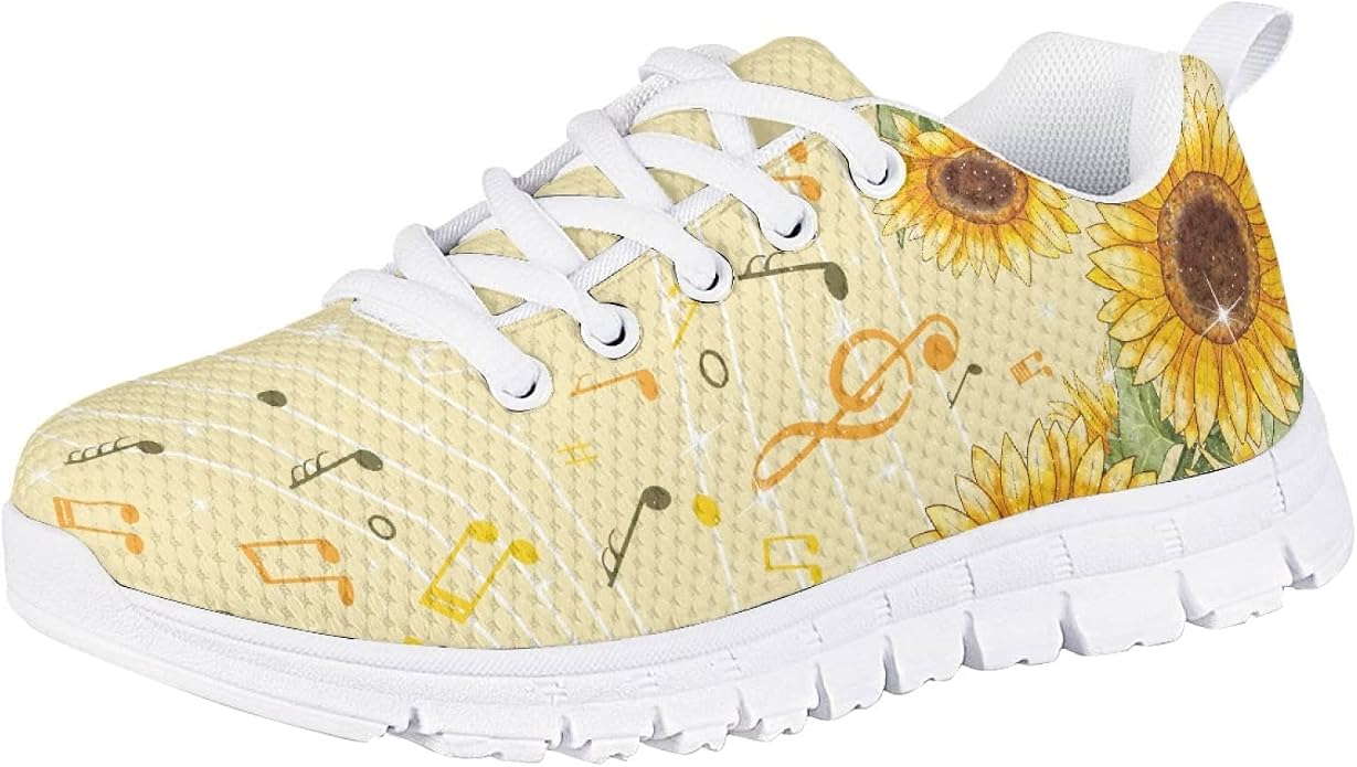MARSVOVO First Shoes for Walking Boy Girl Athletic Lightweight Flexible Lace-up - Image 3