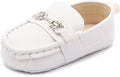 LONSOEN Baby Girls Boys Loafers Prewalker Dress Crib Shoes by LONSOEN