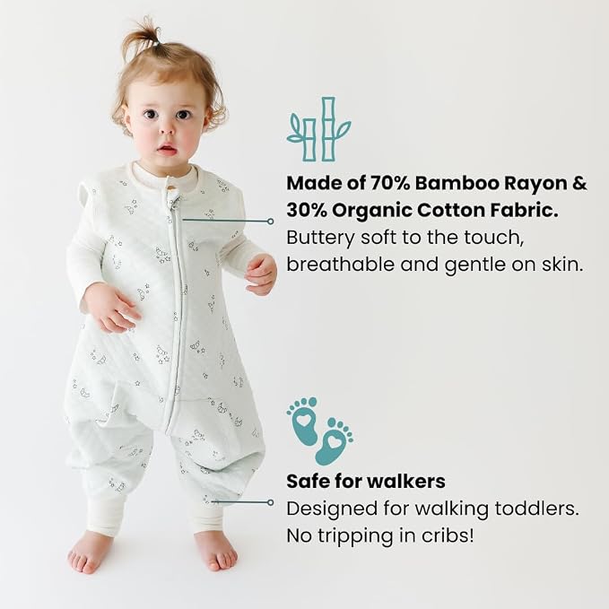 Tealbee Dreamsuit Toddler Sleep Sack - Image 2