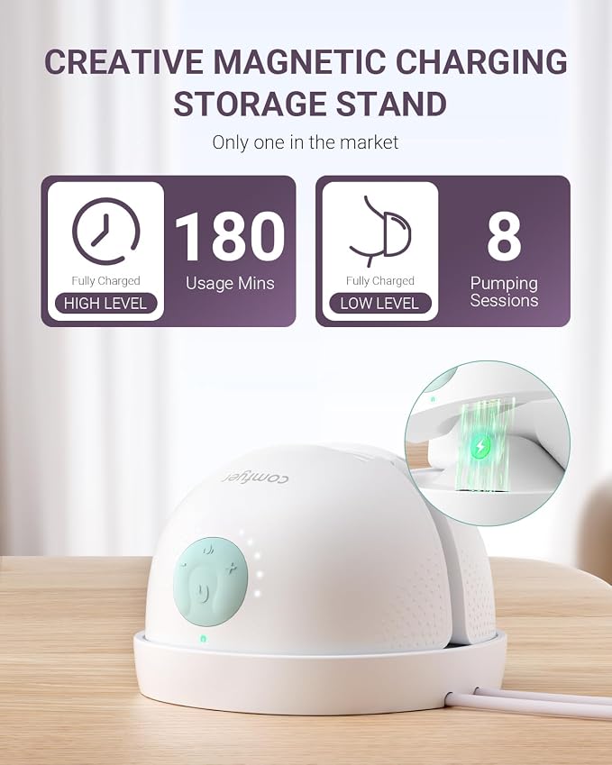 Heated Breast Pump Hands Free, Industry-Leading Heating Tech, Innovative - Image 5
