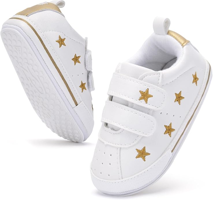BACSAC Baby Boys Girls Lightweight Shoes Non-Slip Rubber Soft Sole Sneakers by BACSAC