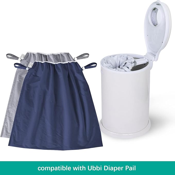 Biloban Reusable Diaper Pail Liner Bags 2 Pack - Image 2