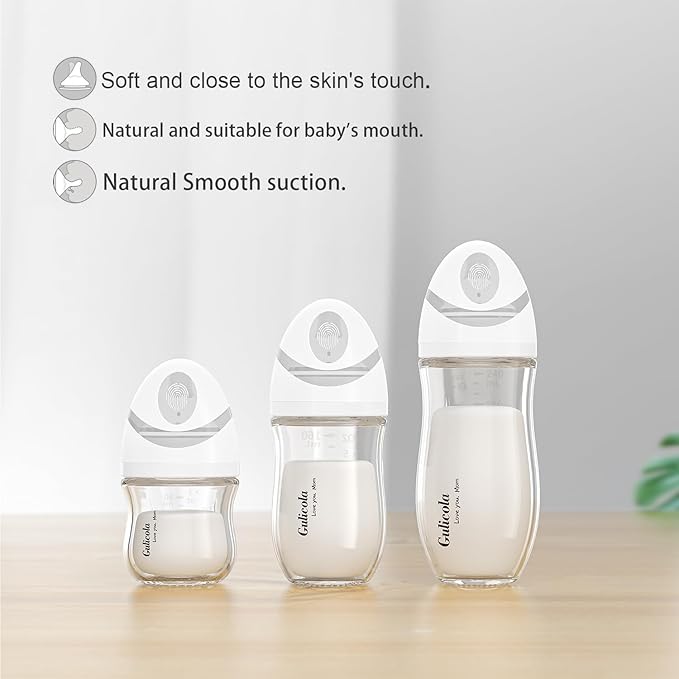 Gulicola Small Glass Baby Bottle - Image 3