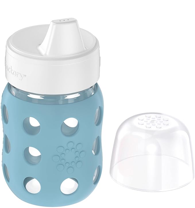 Lifefactory 8-Ounce Wide Neck Glass Baby Bottle - Image 3