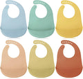 Mepase Silicone Bibs Waterproof Silicone Baby Bibs Soft Adjustable Baby Feeding by Mepase