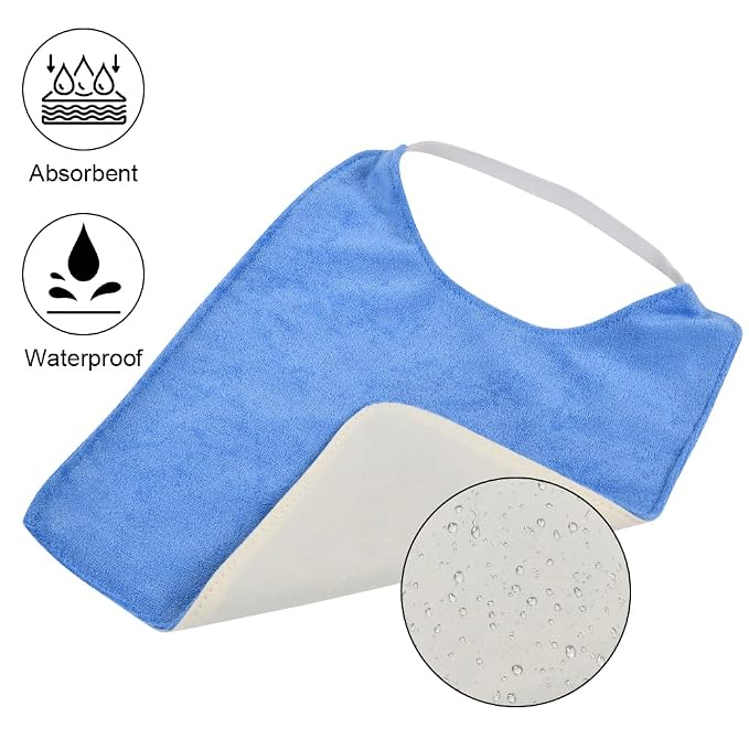 Vicloon Baby Bibs, Baby Bibs for Boys, Terry Drool Cotton Bibs Waterproof - Image 4