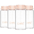 COMI Natural Glass Baby Bottle, Standard Neck Breastmilk Storage Bottle by COMI