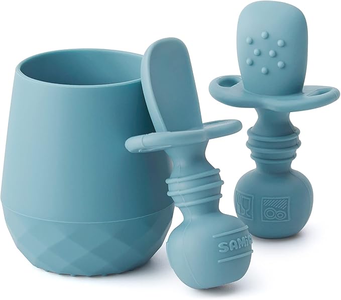 SAMiGO Silicone Baby Utensils by SAMiGO