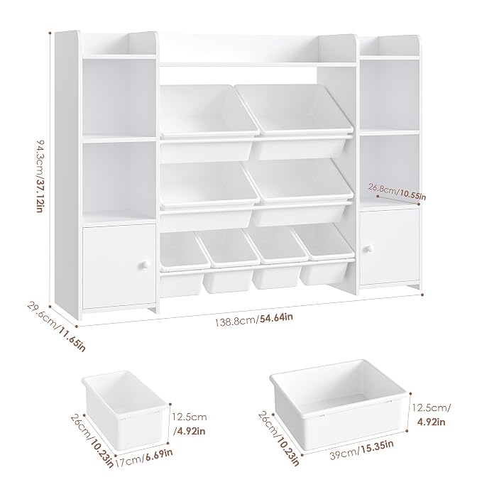 FOTOSOK 55''Large Toy Storage Organizer - Image 2