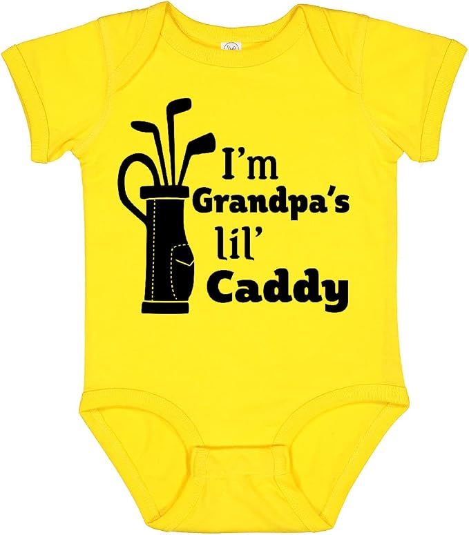 inktastic I'm Grandpa's Lil' Caddy- Golf by Inktastic