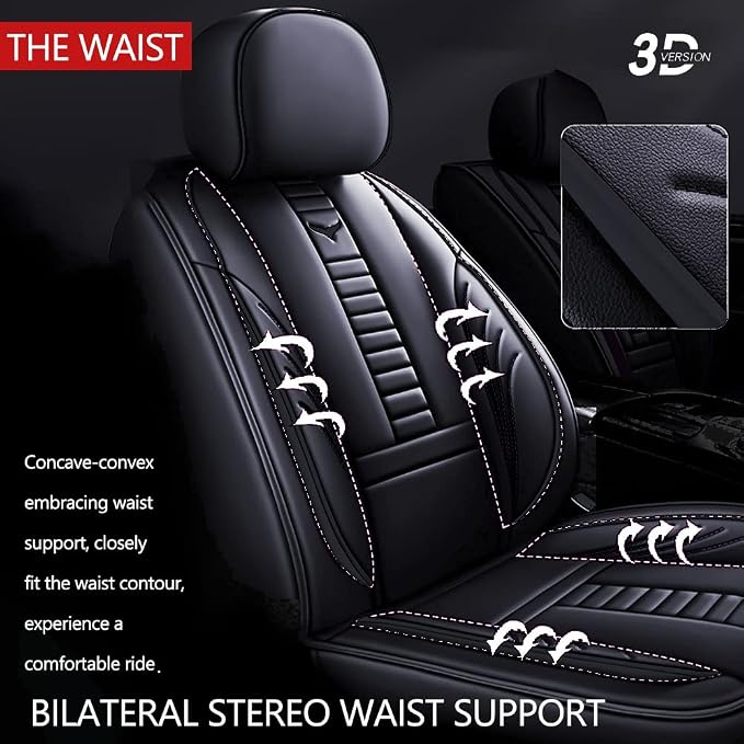 Luxury 2 Seats Car Seat Covers Protectors - Image 3