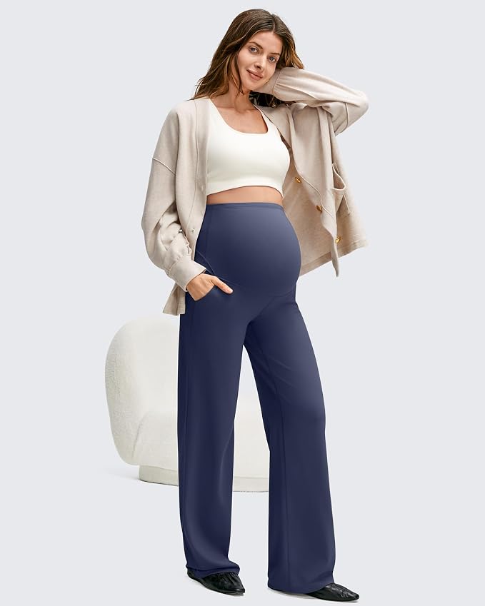 G4Free BareFeel Maternity Dress Yoga Pants - Image 7