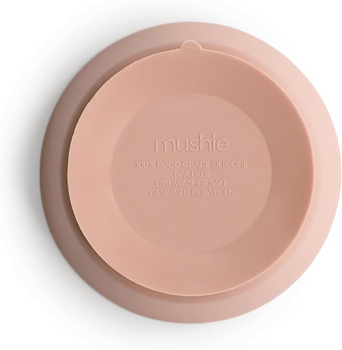 mushie Silicone Suction Bowl | BPA-Free Non-Slip Design - Image 3