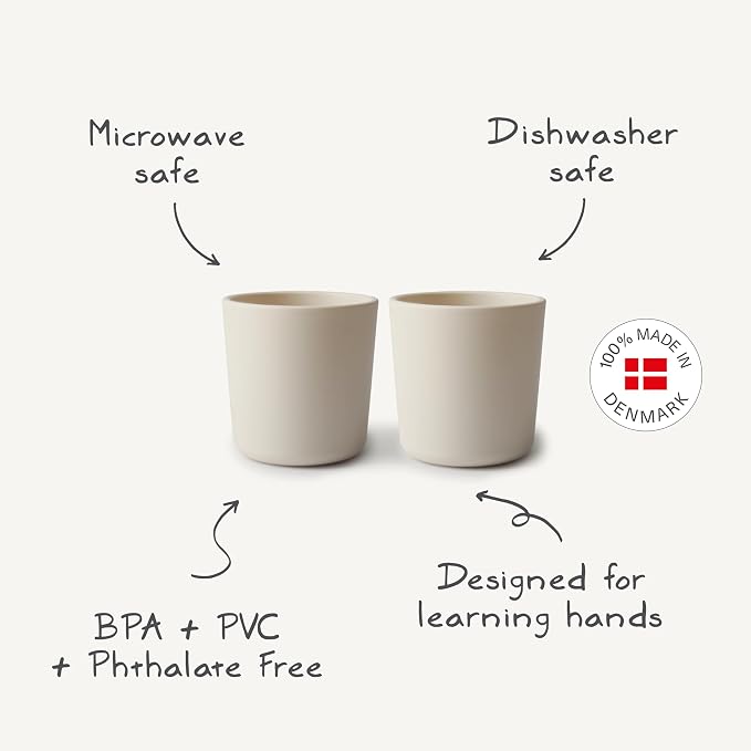 mushie Dinnerware Cups For Kids | Made in Denmark - Image 8