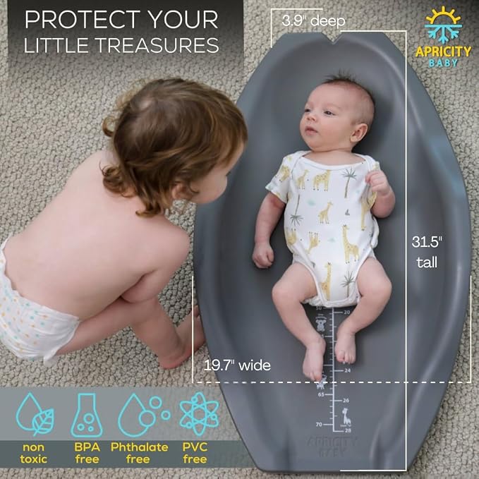 Apricity Baby Diaper Changing Pad – Waterproof Wipe-Clean Foam Changing Mat - Image 6