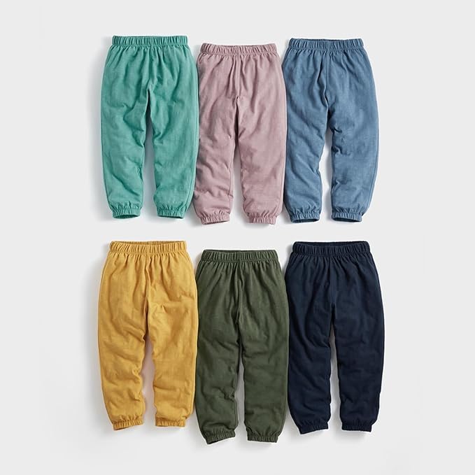 Toddler Boys Pants 3 Pack Soft Cotton Long Bloomers Kids Summer Fall Boy Casual - Image 8