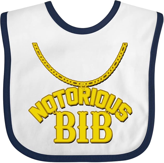 inktastic Notorious Bib Baby Bib by Inktastic