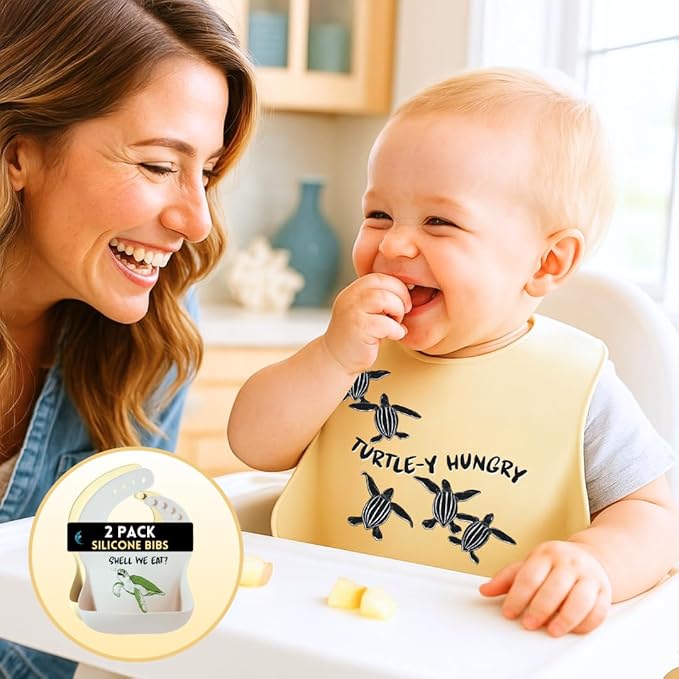 Animal Silicone Bibs for Babies - Image 2