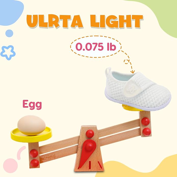 LeIsfIt Baby Shoes Boys Girls First Walking Shoes Non-Slip Infant Sneakers - Image 3