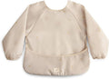 mushie Long Sleeve Baby Bib | Water Resistant Adjustable Fit by mushie