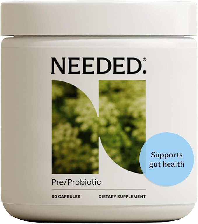 Needed. Expertly-Formulated & Tested Prebiotic & Probiotic by Needed