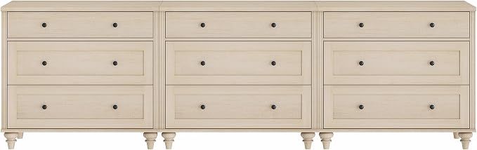 WAMPAT Kids Dresser with 9 Drawers, Baby Dressers with Wide Chest of Drawers - Image 7