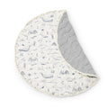 Pehr Baby Play Mat, Life Aquatic | Ultra-Soft Quilted 100% Cotton Exterior by Pehr