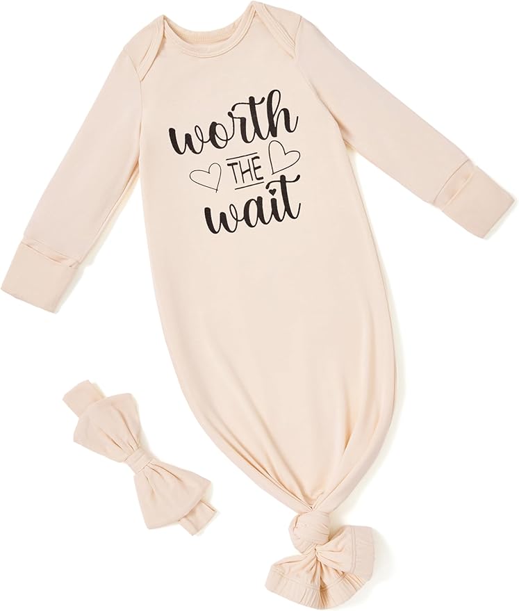 PATPAT Baby Sleeper Gown with Bamboo Viscose by PATPAT