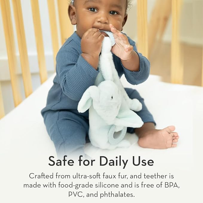 Baby Teether & Plush Lovey by Bella Tunno, Silicone Teether - Image 5