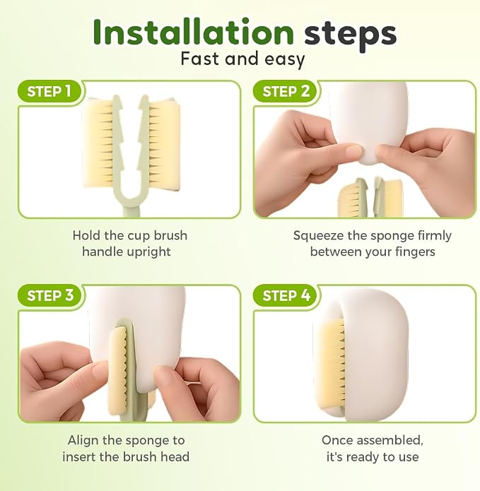 5 in 1 Bottle Cleaning Brush, Straw Cleaner Brushs - Image 8