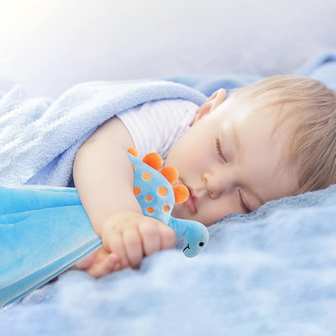 Pro Goleem Dinosaur Security Blanket Soft Loveys - Image 2