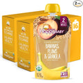 Happy Baby Organics Stage 2 Baby Food Pouches, Gluten Free, Vegan & Healthy by HappyBaby