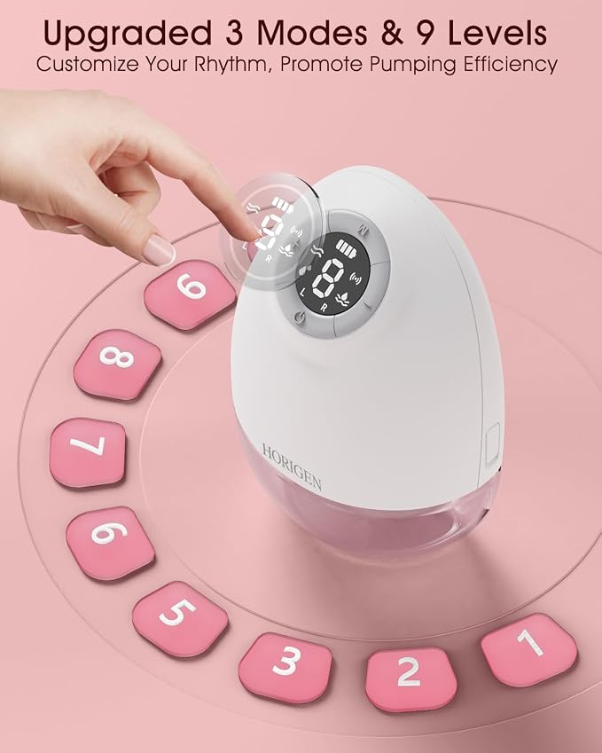 Wearable Breast Pump with APP Control, 3 Modes and 9 Levels Wireless - Image 5