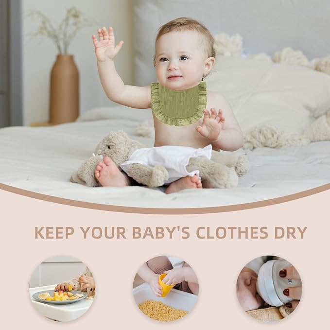 Muslin Baby Bibs - Image 4